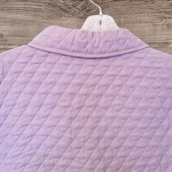 WEATHERPROOF Lilac Quilted Zip Jacket – Size XL - Picture 4 of 7